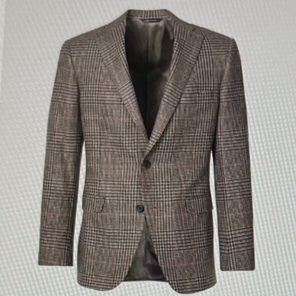 Paul Stuart Wool & Cashmere Plaid Paul Jacket 🌸 - Picture 2 of 6